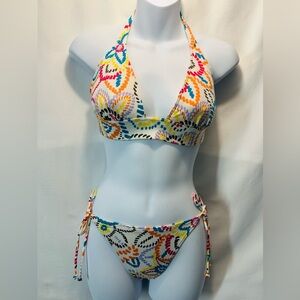 Victoria's Secret Red and Pink Bikini Swimwear New no tags 🏷️#A2